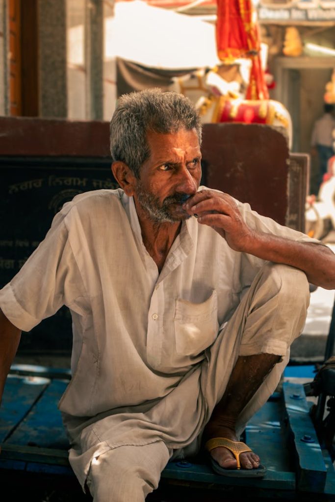 portrait-of-an-elderly-man-on-a-jalandhar-street-28928631 Scary Indian Summers